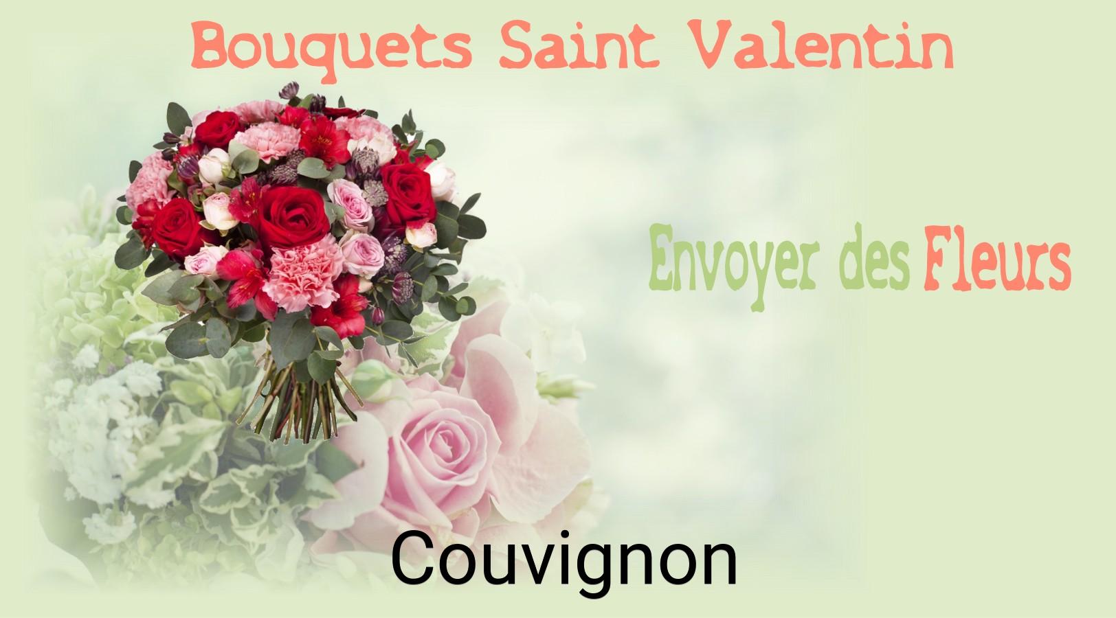 Roses de Saint-Valentin livrées à Couvignon